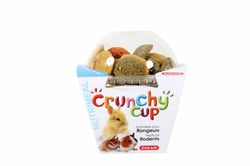 Friandise rongeur Crunchy Cup Nature-Carotte-Luzerne 200G