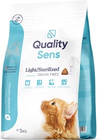 QUALITY SENS Light / Sterilized Grain Free, sans céréales pour chat stérilisé ou en surpoids