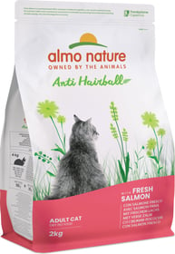 ALMO NATURE Holistic Anti-Hairball Croquettes anti boules de poils pour chat adulte - 2 saveurs au choix