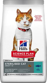 HILL'S Science Plan Adult Sterilised Cat pour chat stérilisé au thon