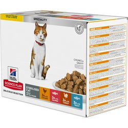 Multipack de Pâtées Hill's Science Plan Sterilised Cat Adult - 12 x 85g