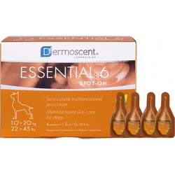 Dermoscent Essential 6 spot-on soin monodose multifonctionnel pour chien et petits mammifères