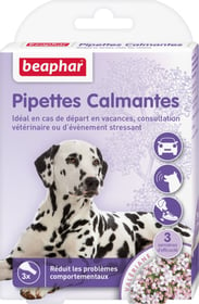 Pipettes calmantes pour chien