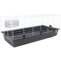 Käfig für Kaninchen und Meerschweinchen - 100 cm - Zolia Onyx 100 Ambiente