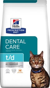 HILL'S Prescription Diet t/d Dental mit Hühnchen für ausgewachsene Katzen