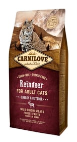 CARNILOVE Adult Cat Reindeer au renne Energy & Outdoor