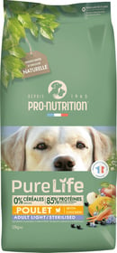 PRO-NUTRITION Pure Life Sans Céréales Light & Sterilised au Poulet pour chien adulte stérilisé ou en surpoids