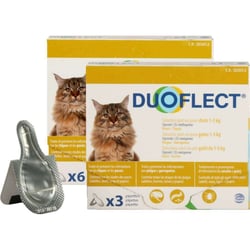 DUOFLECT Pipettes antiparasites pour chat