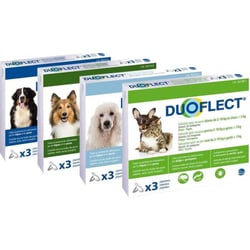 DUOFLECT Pipettes antiparasites pour chien 