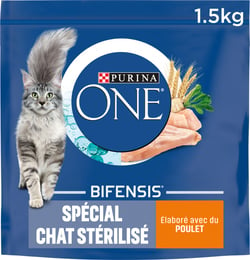 Purina One Poulet et Blé Spécial Chat Stérilisé