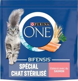 PURINA ONE Chat Stérilisé au Saumon