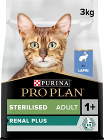 PRO PLAN Sterilised Adult RENAL PLUS au lapin pour chat