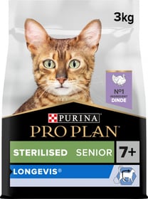 Pro Plan Sterilised Senior 7+ Longevis à la dinde pour chat