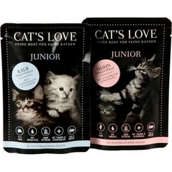 Pastete CAT'S LOVE für Kätzchen - 85g - 2 Geschmacksrichtungen zur Auswahl