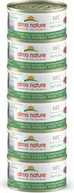 ALMO NATURE HFC MEGA Natural Pâtée 100% naturelle avec morceaux pour chat - 3 saveurs de la Mer au choix