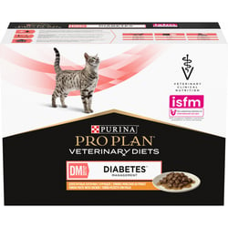 Nassfutter PRO PLAN Veterinary Diets Feline DM ST/OX Diabetes Management Schalenmahlzeit mit Huhn