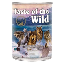 Pâtée TASTE OF THE WILD Wetlands au Canard Sans Céréales pour chien adulte