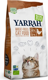 YARRAH Bio Sans Blé au Poulet pour Chat Adulte