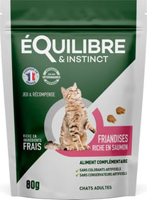 Equilibre & Instinct Friandises pour Chat Adulte riches en saumon