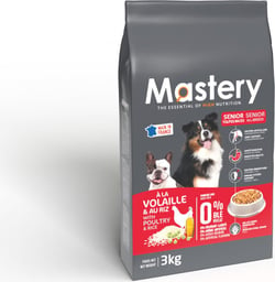 Mastery Senior Hund mit Geflügel und Reis