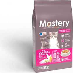 Mastery Kätzchen aller Rassen mit Geflügel und Reis