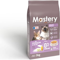 Mastery Katzenfutter für erwachsene Katzen mit Fisch und Reis