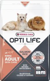 Opti Life Adult Skin Care Mini au saumon pour chien adulte sensible de petite taille