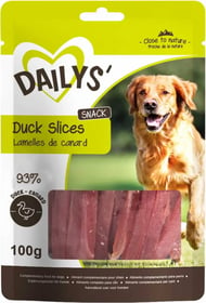 Dailys Snacks 100 % natürliche Entensteifen für Hunde