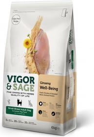 Vigor & Sage au poulet et algues marines pour Chien Adulte de petite taille sans céréales 