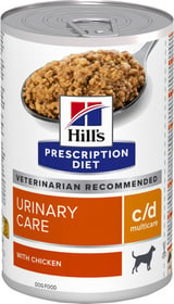 Pâtée HILL'S Prescription Diet C/D urinary Multicare pour chien adulte