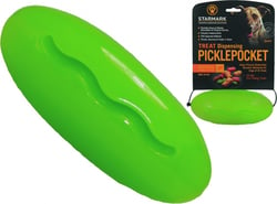 Jouet interactif à friandises pour Chien Everlasting Treat Pickle Pocket