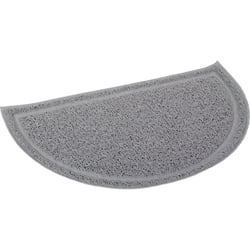 Tapis de litière pour chat Zolia Gris