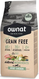 OWNAT Just Grain Free Adult sans céréales au poulet pour chien adulte