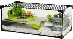 Aquarium noir pour tortues Zolux Karapas Aqua