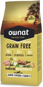 OWNAT PRIME Grain Free Junior sans céréales au poulet & dinde pour chiot