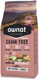 OWNAT PRIME Grain Free Adult Mini sans céréales au poulet & dinde pour petit chien adulte