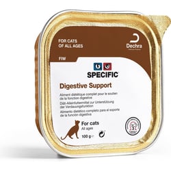 SPECIFIC FIW Pack de 7 Pâtées Digestive Support 100g pour Chat Adulte Sensible