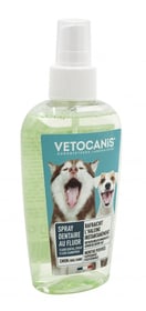 VETOCANIS Spray Dentaire Anti-Tartre, au Fluor pour Chien