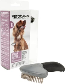 Vétocanis - Etrille double 18 dents pour chien