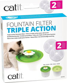 Filtres à triple action pour fontaine Cat-it 