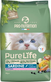 PRO-NUTRITION Pure Life Sans Céréales Kitten à la Sardine pour Chaton