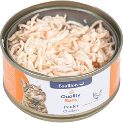 QUALITY SENS HFG - 100% natürliches Nassfutter in Brühe 70 g für Katzen & Kätzchen - 6 Rezepte zur Auswahl