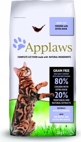 APPLAWS Croquettes Sans Céréales au Poulet & Canard pour Chat Adulte