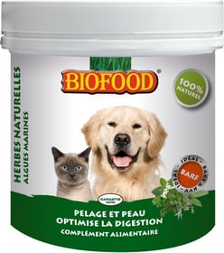 BF PETFOOD - BIOFOOD Complément Alimentaire Santé Générale aux Plantes pour Chien & Chat