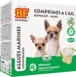 BF PETFOOD - BIOFOOD Hund Tabletten gegen Flöhe & Zecken - 2 Geschmacksrichtungen