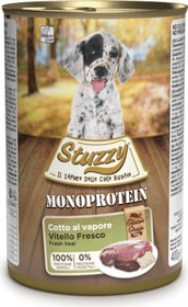 Getreidefreies STUZZY Monoprotein 400g Nassfutter mit frischem Kalb für Welpen