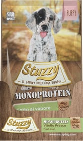 getreidefreies Nassfutter STUZZY Monoprotein 150g mit frischem Kalbsfleisch für Welpen