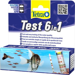 Tetra test pour eau d'aquarium bande 6 en 1