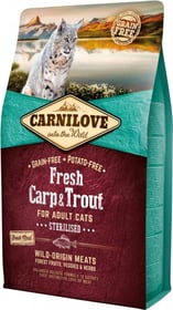 CARNILOVE FRESH Carpe et Truite pour chat adulte stérilisé