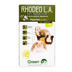 Greenvet Rhodeo L.A. Pipettes répulsives actifs naturels pour NAC